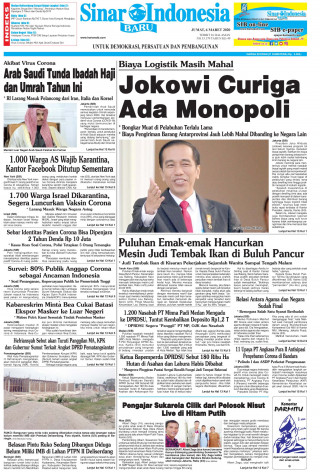 Jokowi Curiga Ada Monopoli