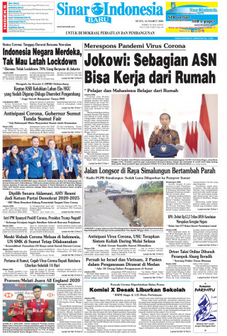 Jokowi: Sebagian ASN Bisa Kerja dari Rumah