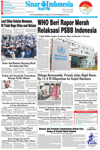 WHO Beri Rapor Merah Relaksasi PSBB Indonesia