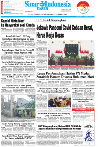 Jokowi: Pandemi Covid Cobaan Berat, Harus Kerja Keras