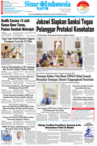 Jokowi Siapkan Sanksi Tegas Pelanggar Protokol Kesehatan