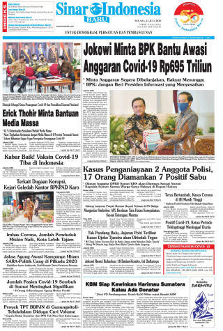 Jokowi Minta BPK Bantu Awasi Anggaran Covid-19 Rp 695 Triliun