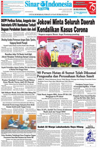 Jokowi Minta Seluruh Daerah Kendalikan Kasus Corona