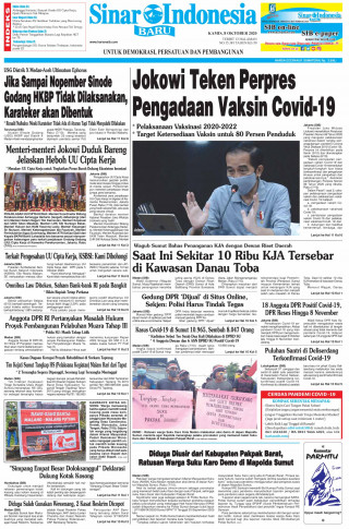 Jokowi Teken Perpres Pengadaan Vaksin Covid-19