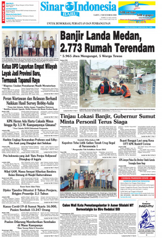 Banjir Landa Medan, 2.773 Rumah Terendam