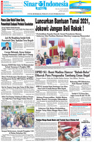 Luncurkan Bantuan Tunai 2021, Jokowi: Jangan Beli Rokok !