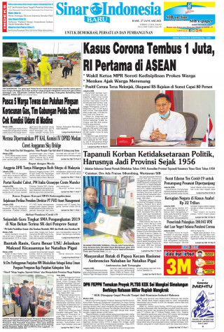 Kasus Corona Tembus 1 Juta, RI Pertama di ASEAN