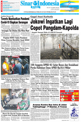 Jokowi Ingatkan Lagi Copot Pangdam-Kapolda