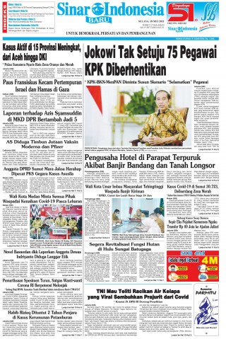 Jokowi Tak Setuju 75 Pegawai KPK Diberhentikan