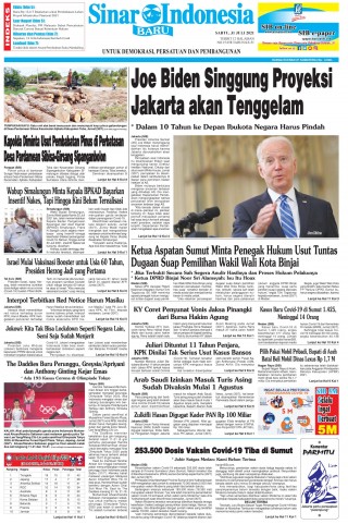 Joe Biden Singgung Proyeksi Jakarta akan Tenggelam