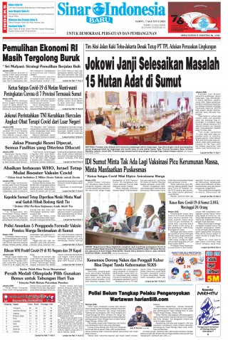 Jokowi Janji Selesaikan Masalah 15 Hutan Adat di Sumut