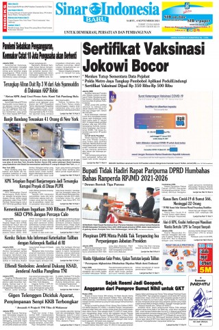 Sertifikat Vaksinasi Jokowi Bocor