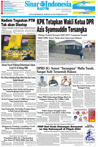 KPK Tetapkan Wakil Ketua DPR Azis Syamsuddin Tersangka