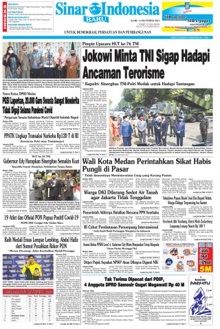 Jokowi Minta TNI Sigap Hadapi Ancaman Terorisme