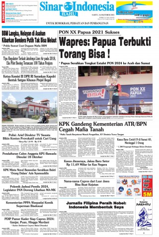 Wapres: Papua Terbukti Torang Bisa !