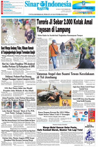 Teroris JI Sebar 2.000 Kotak Amal Yayasan di Lampung