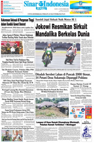Jokowi Resmikan Sirkuit Mandalika Berkelas Dunia