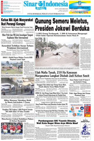 Gunung Semeru Meletus, Presiden Jokowi Berduka