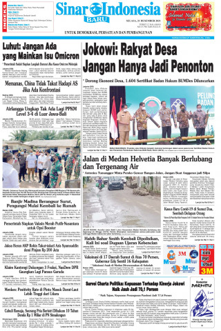 Jokowi: Rakyat Desa Jangan Hanya Jadi Penonton