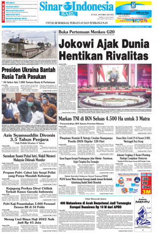 Jokowi Ajak Dunia Hentikan Rivalitas