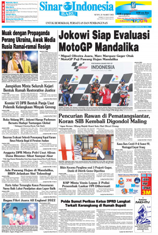 Jokowi Siap Evaluasi MotoGP Mandalika