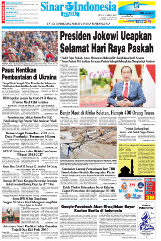 Presiden Jokowi Ucapkan Selamat Hari Raya Paskah