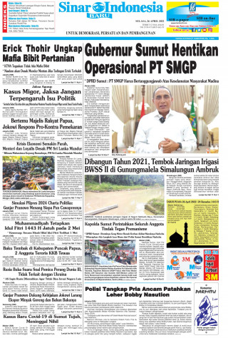 Gubernur Sumut Hentikan Operasional PT SMGP