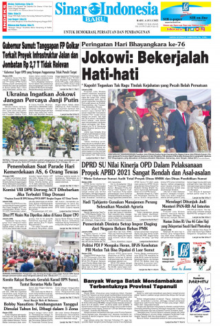 Jokowi: Bekerjalah Hati-hati