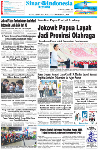 Jokowi: Papua Layak Jadi Provinsi Olahraga