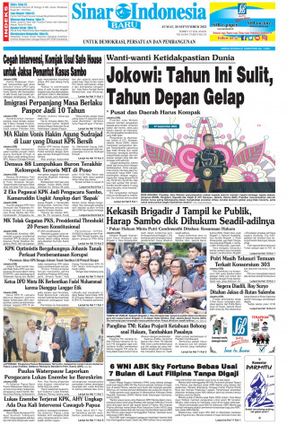 Jokowi: Tahun Ini Sulit, Tahun Depan Gelap
