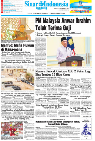 PM Malaysia Anwar Ibrahim Tolak Terima Gaji
