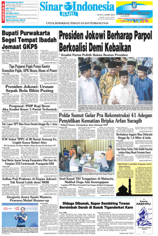 Presiden Jokowi Berharap Parpol Berkoalisi Demi Kebaikan