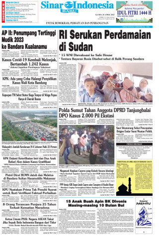 RI Serukan Perdamaian di Sudan