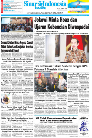 Jokowi Minta Hoax dan Ujaran Kebencian Diwaspadai