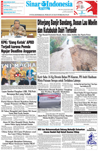 Diterjang Banjir Bandang, Dusun Lau Mbelin dan Kutabuluh Dairi Terisolir