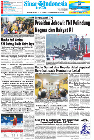 Presiden Jokowi: TNI Pelindung Negara dan Rakyat RI