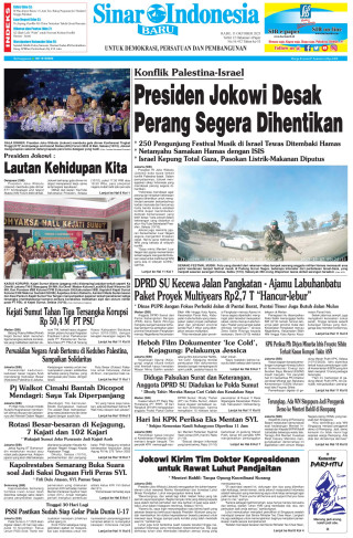 Presiden Jokowi Desak Perang Segera Dihentikan