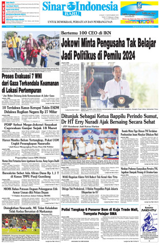 Jokowi Minta Pengusaha Tak Belajar Jadi Politikus di Pemilu 2024