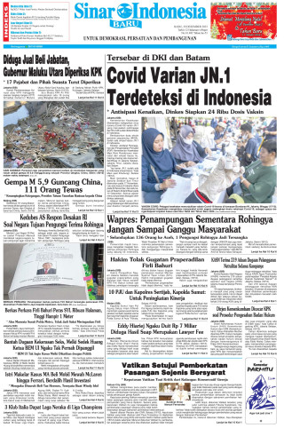 Covid Varian JN.1 Terdeteksi di Indonesia
