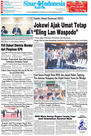 Jokowi Ajak Umat Tetap “Eling Lan Waspodo”