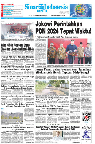 Jokowi Perintahkan PON 2024 Tepat Waktu!