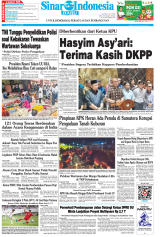 Hasyim Asy’ari: Terima Kasih DKPP