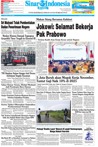 Jokowi: Selamat Bekerja Pak Prabowo