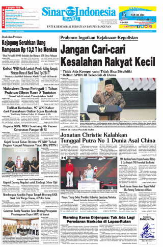 Jangan Cari-cari Kesalahan Rakyat Kecil Jangan Cari-cari Kesalahan Rakyat Kecil