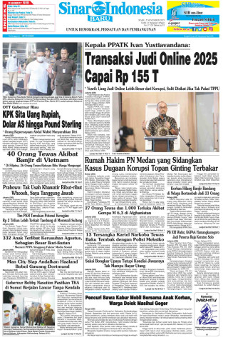 Transaksi Judi Online 2025 Capai Rp 155 T Transaksi Judi Online 2025 Capai Rp 155 T