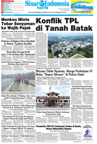Konflik TPL di Tanah Batak Konflik TPL di Tanah Batak