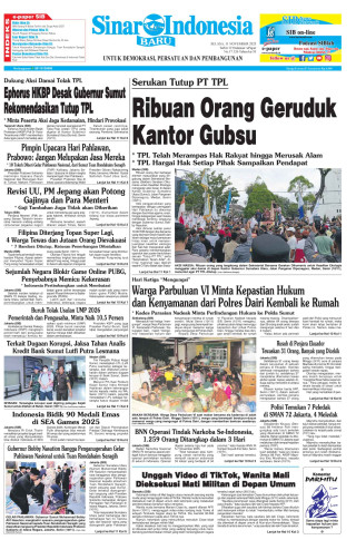 Ribuan Orang Geruduk Kantor Gubsu Ribuan Orang Geruduk Kantor Gubsu