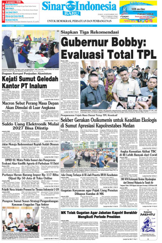 Gubernur Bobby: Evaluasi Total TPL Gubernur Bobby: Evaluasi Total TPL