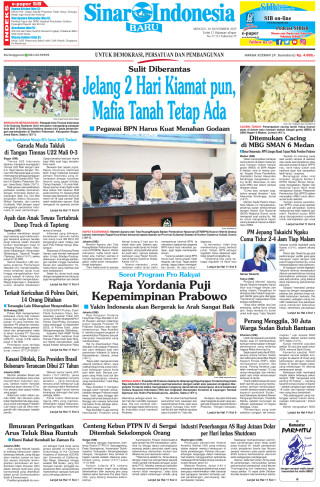 Jelang 2 Hari Kiamat pun, Mafia Tanah Tetap Ada Jelang 2 Hari Kiamat pun, Mafia Tanah Tetap Ada