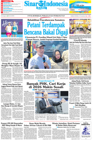 Petani Terdampak Bencana Bakal Digaji